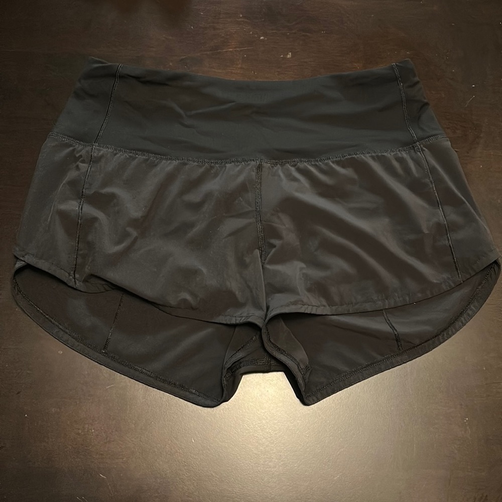 COPY - Lululemon Speed Up High Rise Short 4" black